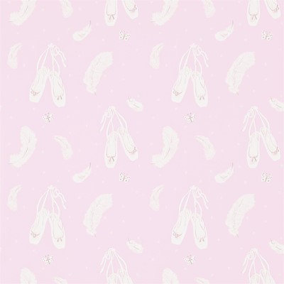 Sanderson Tapet Ballet Shoes Pink