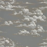 Sanderson Tapet Silvi Clouds Taupe Grey