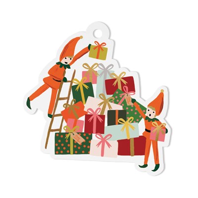 Rifle paper co Gift tag Elves