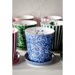 PiP Studio Mugg med fat Royal Flower Blue