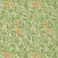 William Morris & Co Tapet Arbutus Green/Terracotta