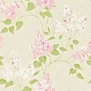 Sanderson Tapet Lilacs Pink/Stone