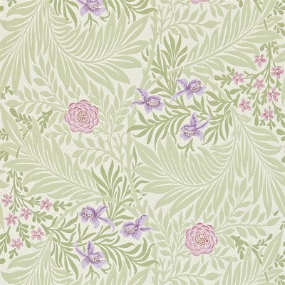 William Morris & Co Tapet Larkspur Olive/Lilac