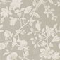 Sanderson Tapet Magnolia & Pomegranate Silver/Linen