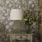 Sanderson Tapet Magnolia & Pomegranate Silver/Linen