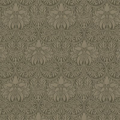 William Morris & Co Tyg Crown Imperial Moss/Biscuit