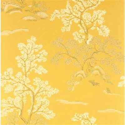 GP & J Baker Tapet Oriental Tree Yellow