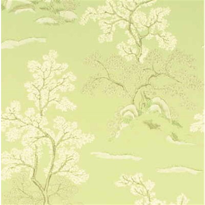GP & J Baker Tapet Oriental Tree Soft Green