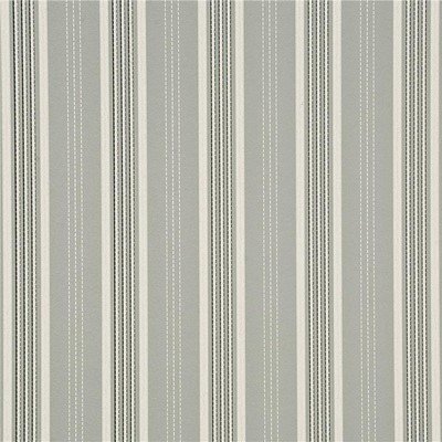 Mulberry Home Tapet Narrow Ticking Stripe Grey/Taupe